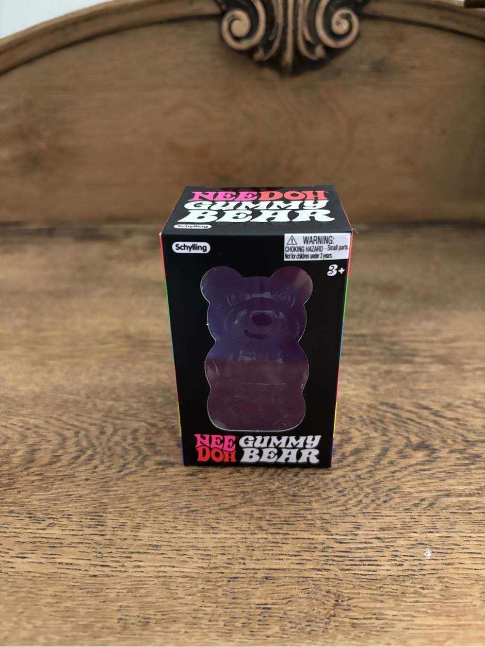 NeeDoh Gummy Bear Sensory Toy - Purple
